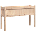 jalgadega aia taimekast，&otilde;iepott，lillepott, 110x31x70 cm, m&auml;nnipuit CFE49854