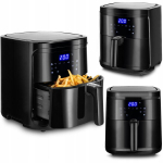 Kuum&otilde;hufrit&uuml;&uuml;r Aigostar AVA, 7 l, 1900 W, LCD-ekraan, &otilde;livaba, must