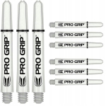 Target Pro Grip nooled, keskmised, valged, 9 tk