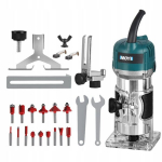 Servak frees &uuml;lafreespink 800w 30000 p/min 6.35mm + 15 tk freesid