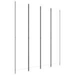 4 paneeliga ruumijagaja，sirm, valge, 200x220 cm, kangas CFE388575