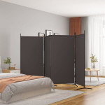 4 paneeliga sirm，ruumijagaja, pruun, 346x180 cm, kangas CFE586508