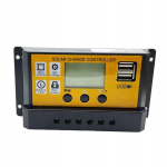 P&auml;ikesepaneeli kontroller 12v 24v, reguleeritav Lcd parameeter 40a