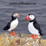 Pehme m&auml;nguasi "puffin" 27 cm