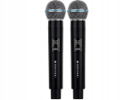 Juhtmevabad mikrofonid Sonicsoul Dm-582 | 2 tk komplekt | Karaoke Dj