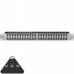 Px3000 Ultrapatch Pro 3-funktsiooniline, 48 sisendiga rack-paneel Behringer