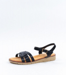 Naiste sandaalid 442075 01, must/beež