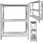 Terasest moodulriiul ladu garaaži t&ouml;&ouml;kotta 1500x500x2000 150x50