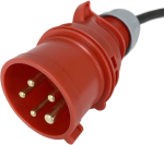 Nwp adapter Cee &uuml;hendusmuhv 230 V 16 A kuni Cee pistik 400 V 16 A - 3 x 2.5 mm&sup2; kummivooliku kaabel - Ip44 - kasutamiseks k&auml;mpingus, karavanis, paadis, turgudel, v&auml;litingimustes