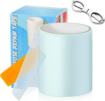 Veealune basseini remondikomplekt, 10 cm x 2,15 m basseini lapp, isekleepuv komplekt, 0,3 mm paksune pvc basseini remondikomplekt, teip, veekindel veevoodile, basseini kilele, t&auml;ispuhutavale paadile, &otilde;hkmadratsile