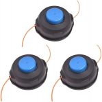 Trimmeripea, 3 tk T25 trimmeripea asendus Husqvarna 966674401 jaoks, automaatne etteanne, koputuspea etteanne, sirge varrega muruniiduk mudelitele 122ldx, 124l, 125l, 125ldx, 128l, 128ld