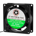 Prolech jahutusventilaator kuullaagriga vaikne 2300rpm 2pin 80x80x25mm 230v