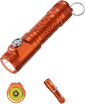 Rovyvon Aa145 laetav 2x Usb-c taskulamp - 800 luumenit magnetiline alus Ip68 kahe akuga Edc taskulamp matkamiseks, v&auml;litingimustes ja matkamiseks