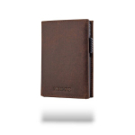 Naturaalnahast meeste kaarditasku Mundane, pruun