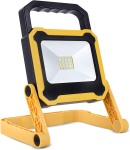 Led akuga ehitusplatsi lamp ehitusprožektor 10 w koos kiiresti laetava usb toitepangaga, akuga t&ouml;&ouml;koja lamp, t&ouml;&ouml;valgusti, 4400 mah, 4 valgusrežiimi, veekaitse ip54