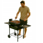 Horden S&uuml;si aia grill, kaasaskantav, reguleeritav rest, 2 ratast