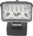 11&ndash;15 w juhtmevaba led t&ouml;&ouml;valgusti, 1000&ndash;1200 lm kaasaskantav led t&ouml;&ouml;valgusti, tsingisulamist lambipea, sise- ja v&auml;listingimustes kasutatav t&ouml;&ouml;valgustus power x change seeriale