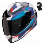 Scorpion kiiver exo-491 abilis black-blue-red s