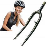 J&auml;ik jalgratta kahvel City 26'' 1'' 25.4 mm terasest keermega 24 cm must