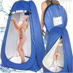 Turismidu&scaron;&scaron; telk ranna k&auml;mping vertikaalne kaasaskantav wc suur