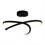 LED rippvalgusti lint 40W 3360lm must, k&uuml;lm valgus, energias&auml;&auml;stlik A+++, moodne Loft stiil