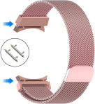 Lebensstyle roostevabast terasest kellarihm samsung galaxy watch 6/5/4 40 mm 44 mm/watch 5 pro 45 mm/watch 4 classic 42 mm 46 mm k&auml;ev&otilde;rule magnetkinnitusega asendusrihmad nutikell