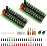 Evemodel Pcb005-2-eu toitejaotur 3 sisendit - 20 v&auml;ljundit alalis- ja vahelduvvoolu toiteplokile, 2 tk