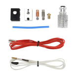 Bczamd 3d hotend komplektid prusa mk3 mk3s mk3s+ mmu2s asendus ekstruuderi osad hotend kokkupandud 3d printer sisaldab messingist d&uuml;&uuml;si v6 heatbreak jahutusradiaator k&uuml;ttepadrun termistor k&uuml;tteelement plokk