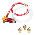 D&uuml;&uuml;side komplekt 3d-printerile Mk8 Hotend komplekt, &uuml;hildub Alfawise U20 U30 Creality Ender 3 Hotend komplektiga Mk8, mis on paigaldatud 0,4 mm d&uuml;&uuml;siga 24v 40w