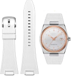 Aiyiruo rihm tissot prx kellasarjale, pehme kummist rihm tissot prx powermatic 80.12 mm kiirkinnitusega metalladapteriga, meeste kellarihmad tissot prx seeria kelladele t137.407/410