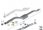 BMW F01 F02 F06 F07 F10 F11 F12 F13 F30 F31 Kummist kinnitus originaal 18208570088