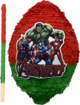 Piniata Avengers Hulk Iron Man Kapten Ameerika s&uuml;nnip&auml;evaks kingitus 85cm