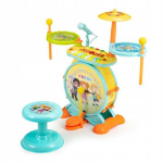 Muusikainstrument trummid lastele + mikrofon karaoke Mp3 Led