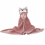 Laste r&auml;tik kapuutsiga Orav 120 x 70 cm