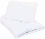 Laste tekk beebi tekk 100x135 cm - beebi tekk ja padi 40x60 cm laste tekikomplekt tepitud voodipesu mikrokiud valge