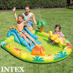 Intex 57166np m&auml;nguv&auml;ljak v&auml;ike dino dinosaurus t&auml;ispuhutav m&auml;nguv&auml;ljak, mitmev&auml;rviline