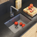 Graniidist alumine valamu manado 60 hall k&ouml;&ouml;gisegisti kraanikomplekt Granitan