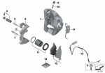 Bmw Kinnitus E82 E90 E92 E93 Originaal 34112283363