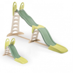 SMOBY Life - Super Megagliss toboggan - Evolutif 2 en 1 - Glisse de 170 &agrave; 360 cm - &Eacute;chelle, marches antid&eacute;rapantes - D&egrave;s 2 ans