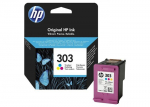 Kassett HP nr 303 (T6N01AE) CMY 165 lehek&uuml;lge OEM