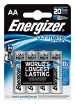Battery, ENERGIZER Ultimate Lithium, AA, L91, 1.5V, 4 pcs