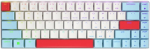 Cherry Mx-lp 2.1 Compact Wireless kompaktne m&auml;nguriklaviatuur 68 klahviga, ameerika paigutus (qwerty), Rgb valgustus, mehaanilised Mx Low Profile Speed l&uuml;litid, valge