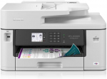 Brother Mfc-j5345dw 4-in-1 v&auml;rviline tindiprinteri multifunktsionaalne printer (250 lehe paberikassett, printer, skanner, koopiamasin, faks), valge, keskmine