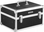 Songmics elegantne must kosmeetika/ehete organiseerija kohver 30x24 cm premium