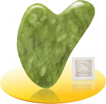 Dimiff gua sha jade, naturaalne guasha, vananemisvastane ja nahka pinguldav n&auml;o- ja kehamassaaž l&uuml;mfiringe parandamiseks ja l&otilde;&otilde;gastumiseks