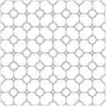 D-c-fix isekleepuvad p&otilde;randaplaadid - flower grid (11 tk, 30 x 30,5 cm) - kvaliteetsed pvc-liimplaadid - kergesti puhastatavad ja individuaalselt reguleeritavad