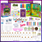 Tesok loominguline kingitus lastele, 26 maagilist segu, v&otilde;luri joogipudelid, k&auml;sit&ouml;&ouml; m&auml;nguasi, loominguline j&otilde;ulukink, s&uuml;nnip&auml;evakink, m&auml;nguasi vanusele 6, 7, 8, 9, 10+ aastat, t&uuml;drukutele ja poistele