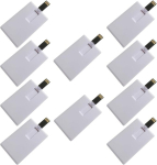 USB pulk 10 tk &auml;ri krediitkaardi Usb m&auml;lupulgad 1gb (1gb, valge)