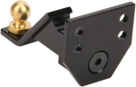 Vgeby Rc haagisekonks 1/10 metallist pukseerimishaagis D90 Rc Scx10 Cc01 Diy tarvikutele (must)