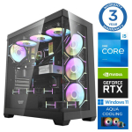 Arvuti INTOP AQUA i5-14400F 32GB DDR5 1TB SSD M.2 NVME+2TB RTX5060 8GB WIN11Pro